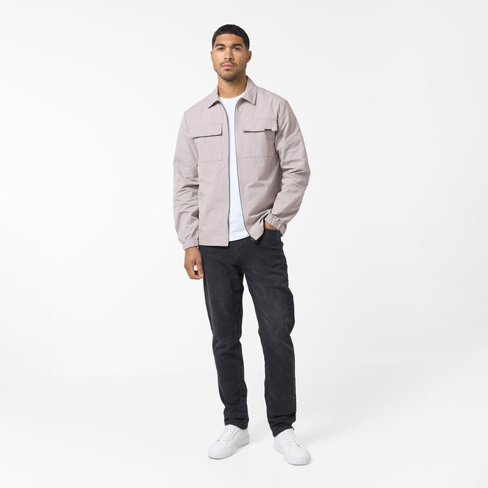 Smart Utility Overshirt | Dark Stone