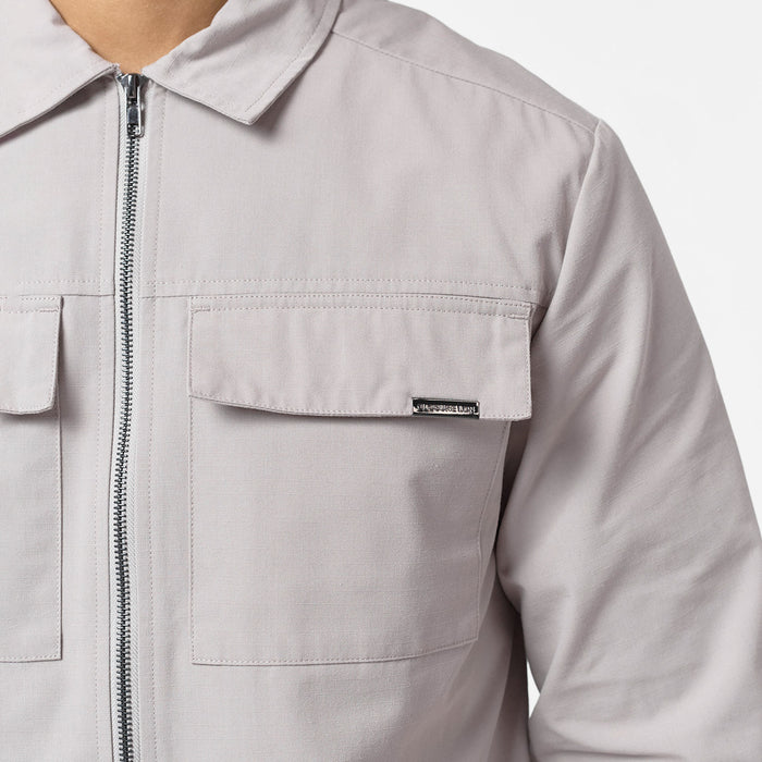 Smart Utility Overshirt | Dark Stone