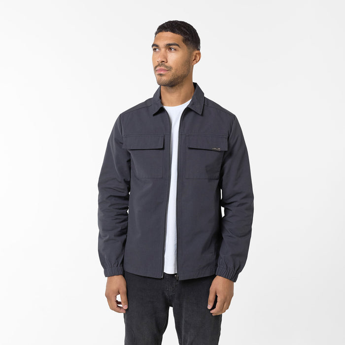 Smart Utility Overshirt | Navy