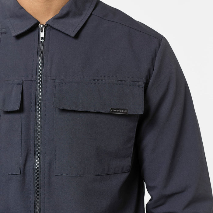 Smart Utility Overshirt | Navy