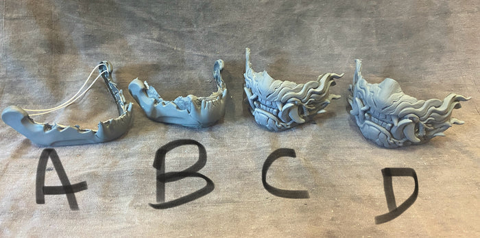 SNARL BLANK + SPACECAT JAW BLANK- !!! MISCAST !!!
