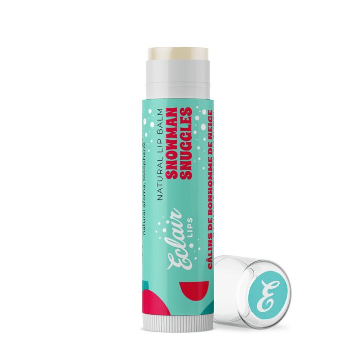 Eclair Lips Snowman Snuggles lip balm