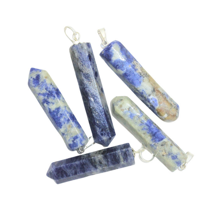 Sodalite Point Pendant