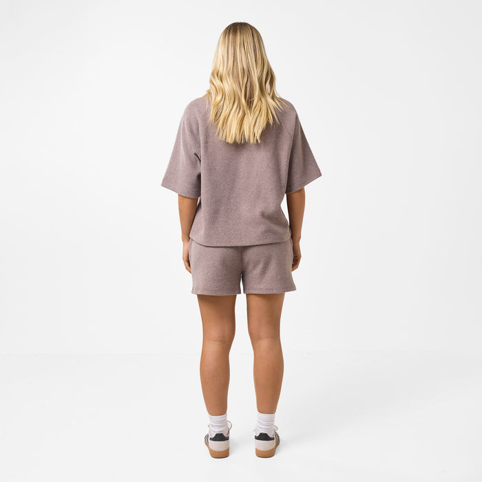 Soft Knit Twinset | Brown
