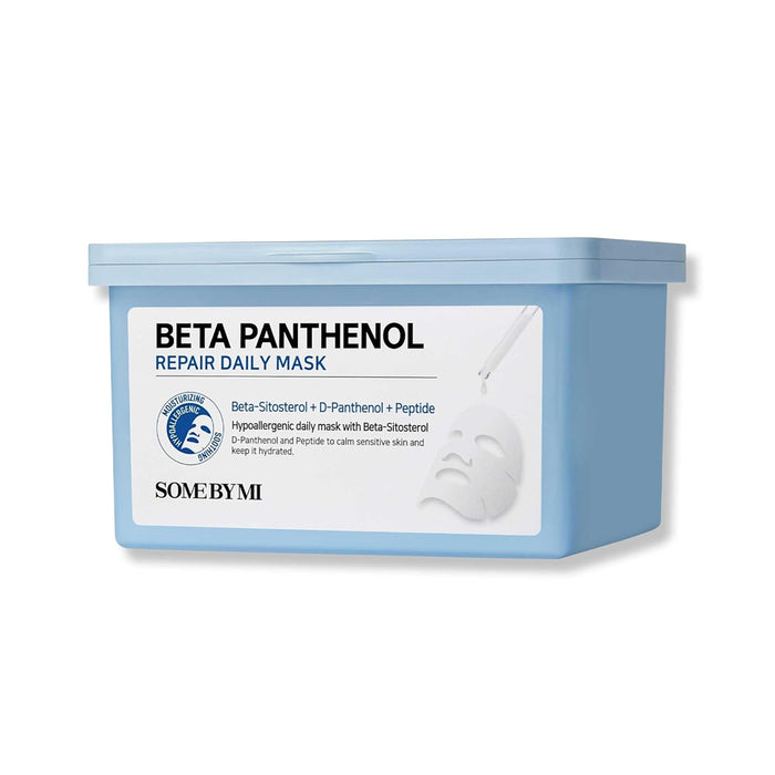SOME BY MI Beta Panthenol Repair Daily Mask - lakštinės veido kaukės, 30 vnt.