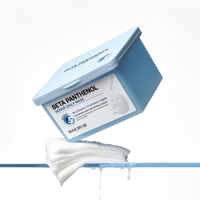 SOME BY MI Beta Panthenol Repair Daily Mask - lakštinės veido kaukės, 30 vnt.