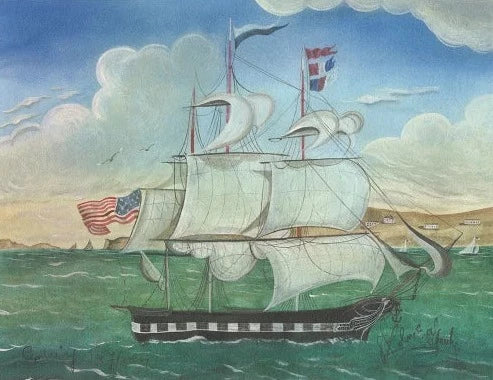 SP-12737 Entering the Harbor 23x30 Vinyl Mat