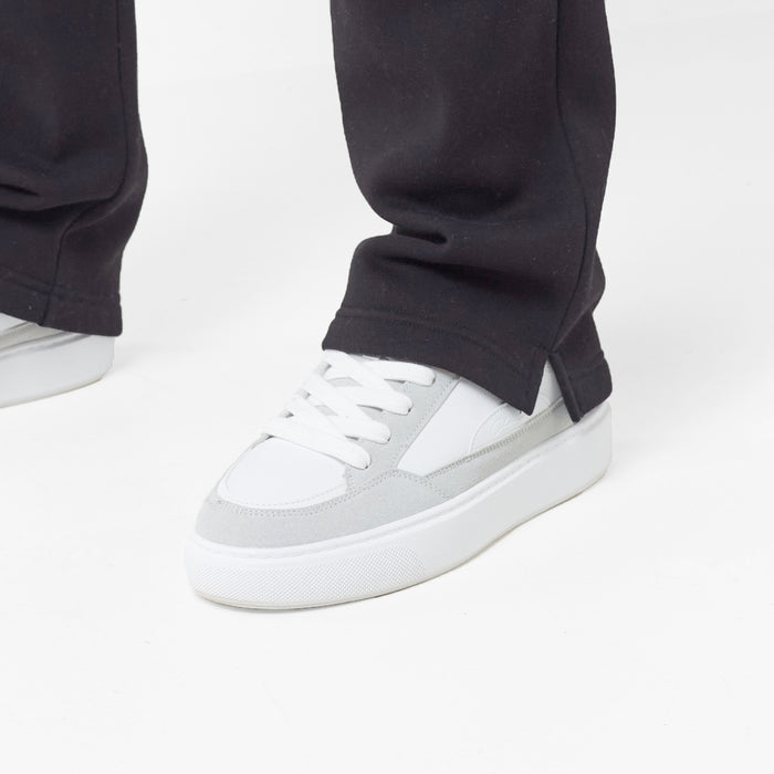 Split Open Hem Jogger | Black