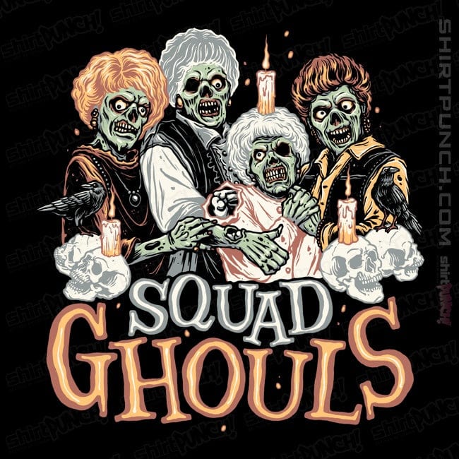 Secret_Shirts Magnets / 3"x3" / Black Squad Ghouls