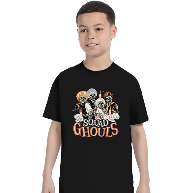 Secret_Shirts T-Shirts, Youth / XS / Black Squad Ghouls