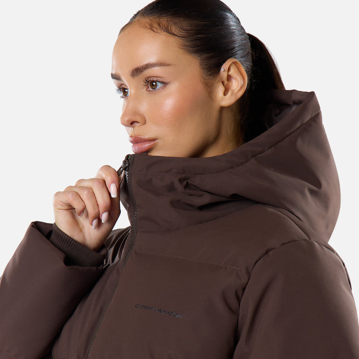 Storm Cuff Puffer | Coffee