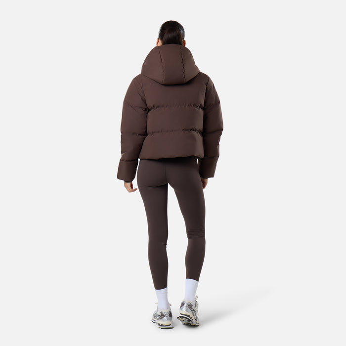 Storm Cuff Puffer | Coffee