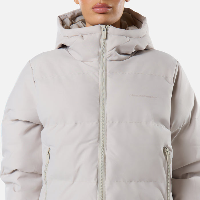 Storm Cuff Puffer | Stone