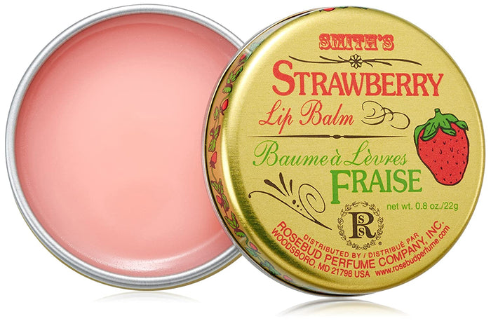 STRAWBERRY LIP BALM, TIN
