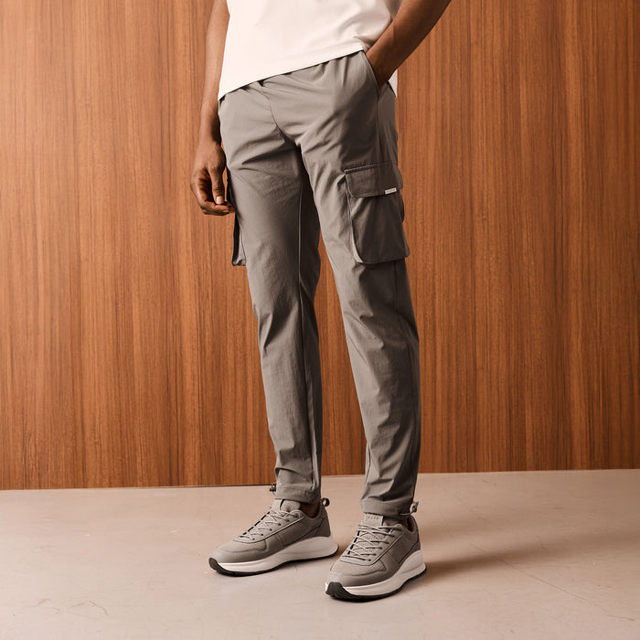 Stretch Tech Cargo Pant | Mid Grey