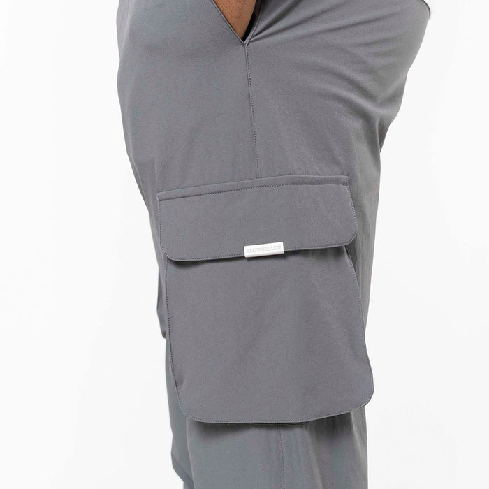Stretch Tech Cargo Pant | Mid Grey