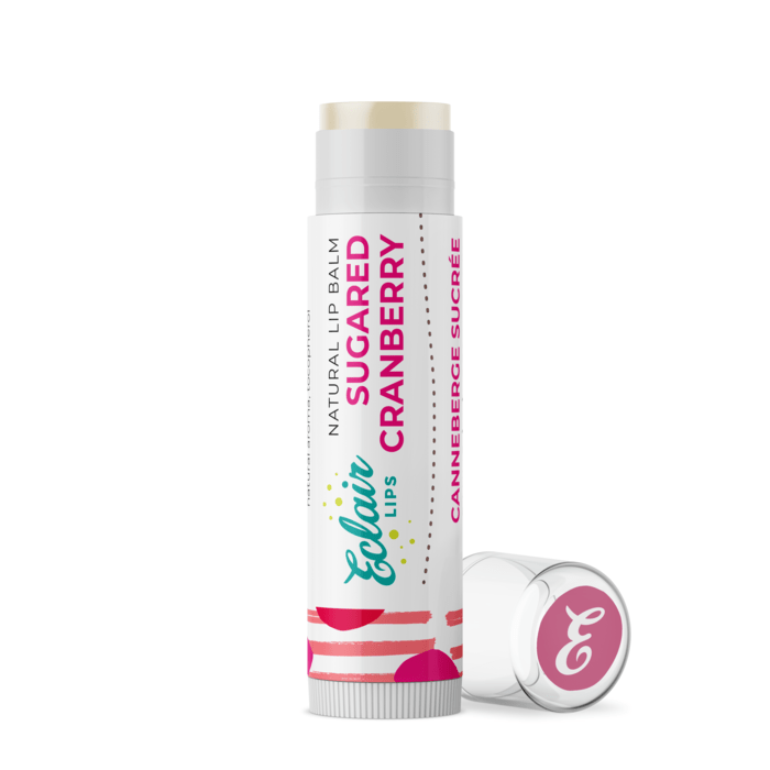 Eclair Lips Sugared Cranberry lip balm