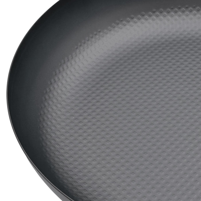 Summit Nitrogen Hardened Iron Frying Pan Embossed 11" dia - Enlarged