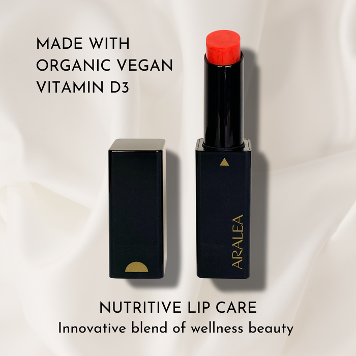 Sun Kiss Tint - Coral - Makeup - Aralea Beauty - ARALEACORAL5_Tube_StandupwithText_Silk - The Detox Market |