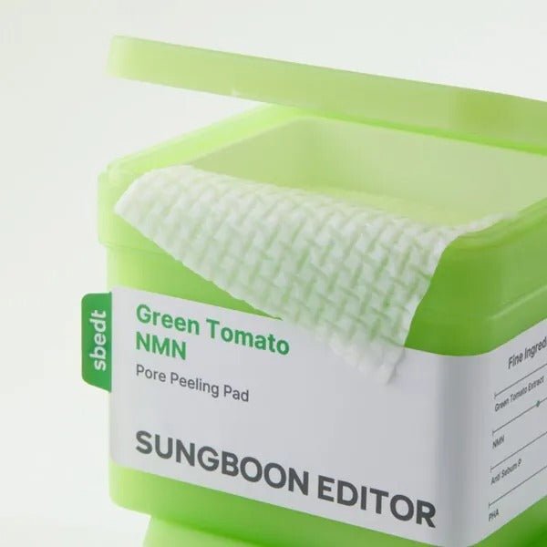 Sungboon Editor Green Tomato NMN Pore Peeling Pad 170ml (60pads)