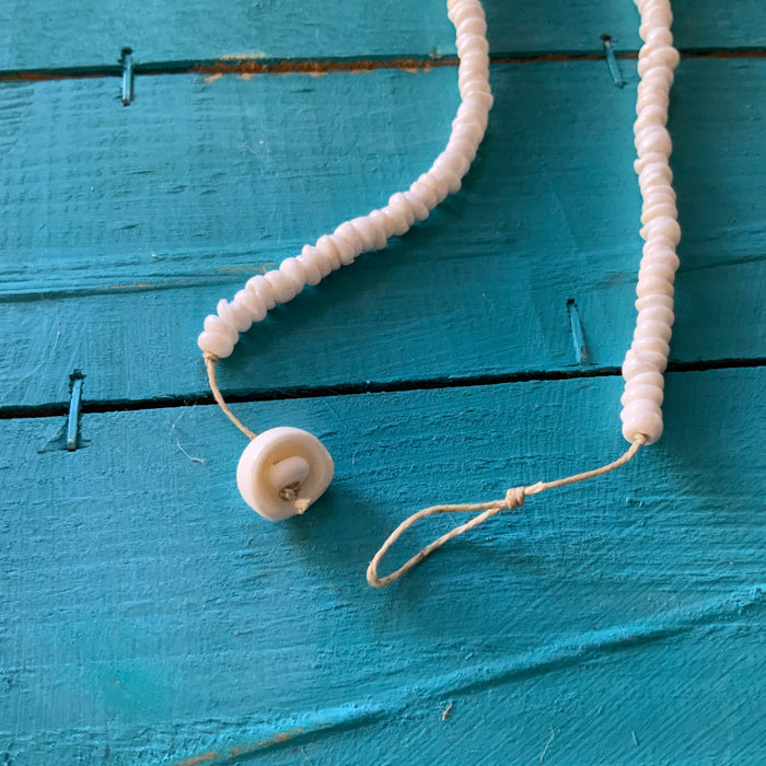 Sunrise Puka Abalone Necklace