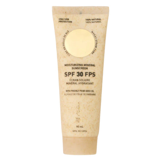 Tube of TANIT Sunscreen SPF30 -Unscented 90ml