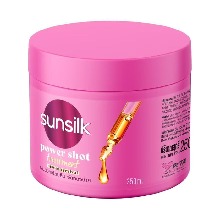 Sunsilk Power Shot Treatment Smooth Revival - 250ml (Buy 1 Get 20ml Free)