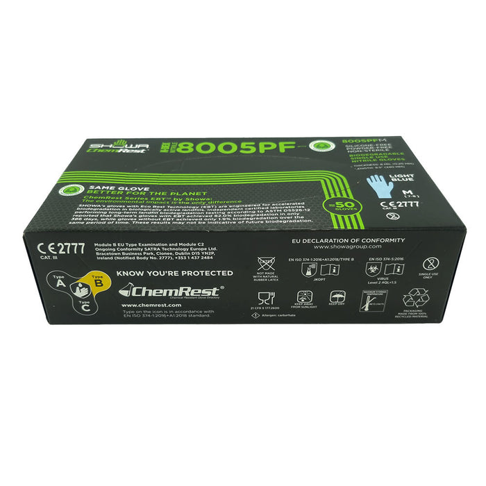 Nitrile Gloves, box of 50