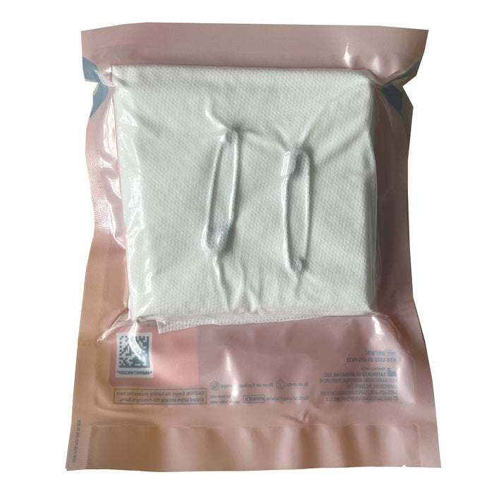 TACWrap Multi-purpose Dry Burn Dressing/Cravat, Back of packaging