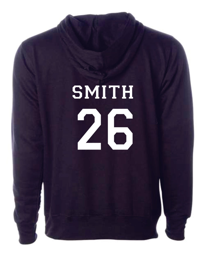 Team Hustle West Ladies Hoodie- 3 Designs