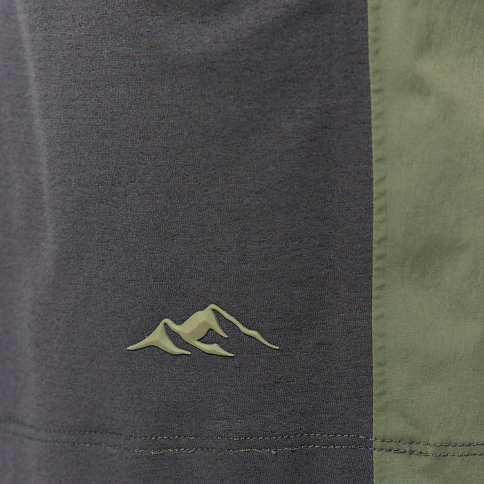 Tech 1/4 Zip Twinset | Khaki
