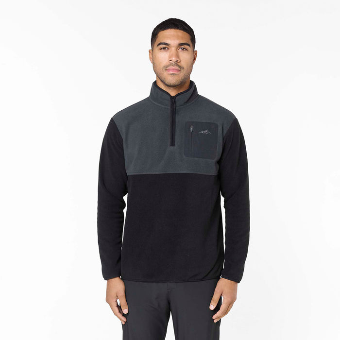 Tech Polar Fleece 1/4 Zip | Black/Charcoal