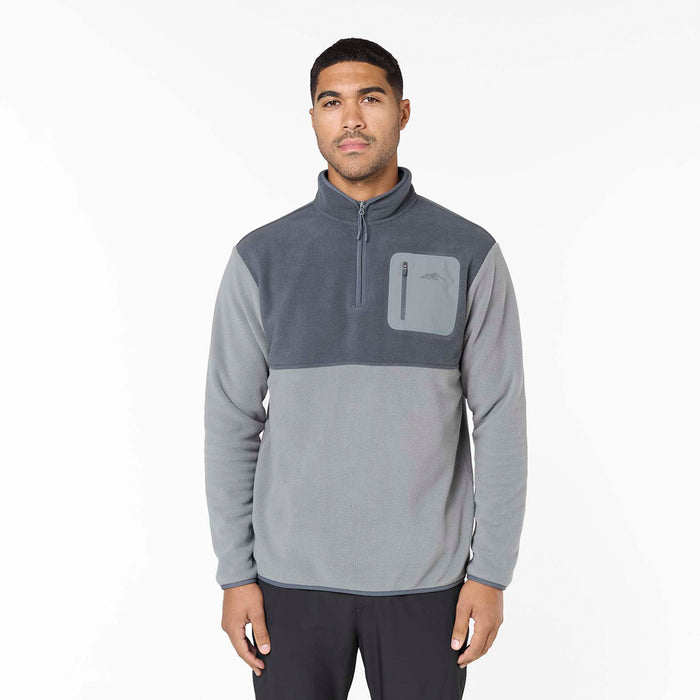 Tech Polar Fleece 1/4 Zip | Charcoal/Mid Grey