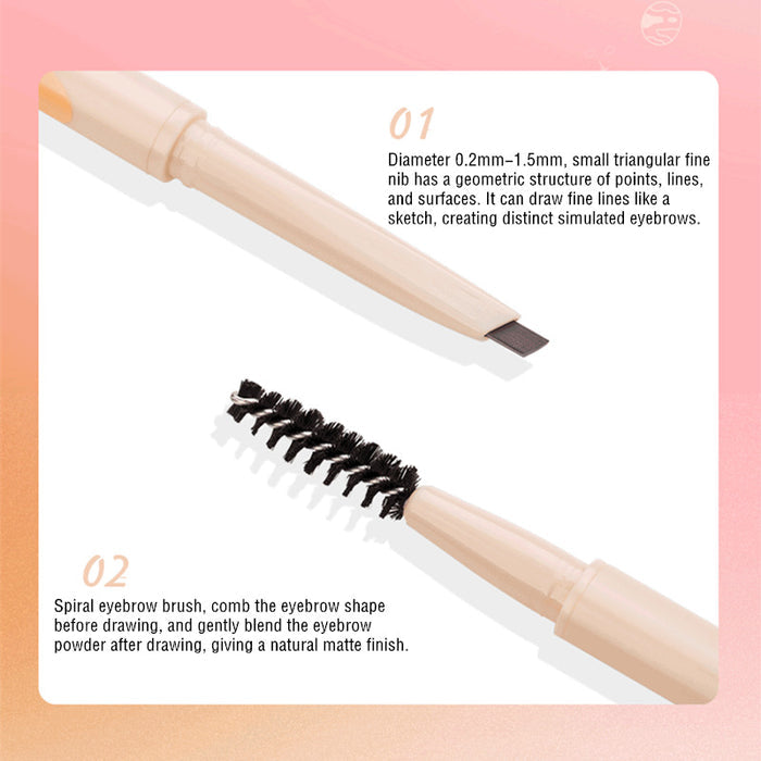 TellDaisy Waterproof Ultra-fine Triangle Eyebrow Pencil T3725