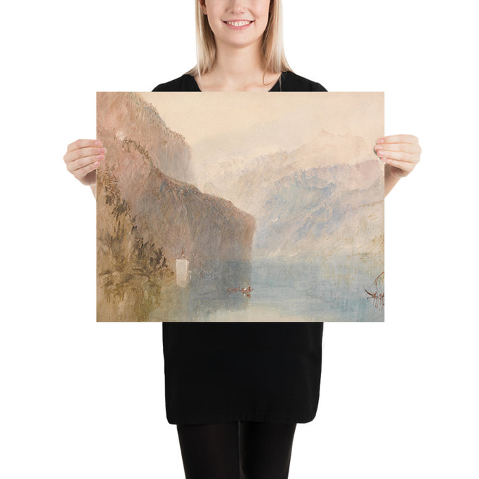 Tell’s Chapel, Lake Lucerne by Turner, 1841
