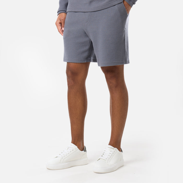 Textured Short | Mid Grey