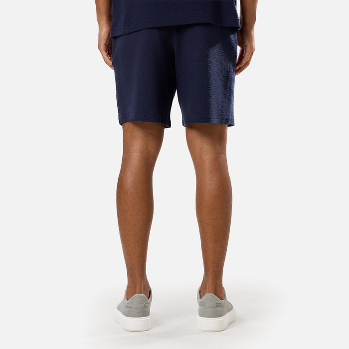 Textured Short | Navy