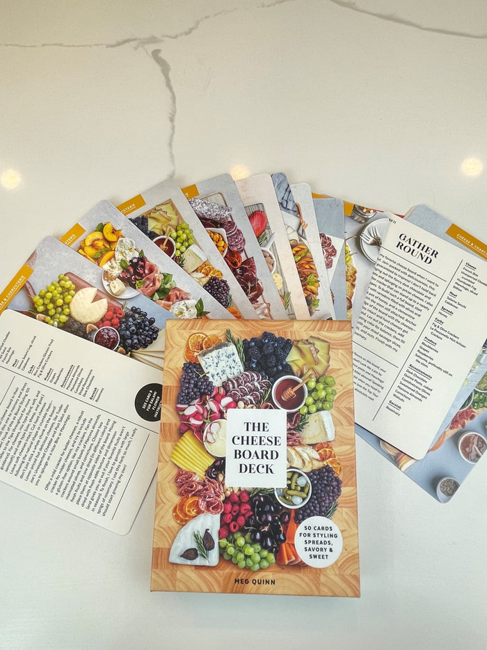 The Cheese Board Deck Cookbook in Default Title at Wrapsody
