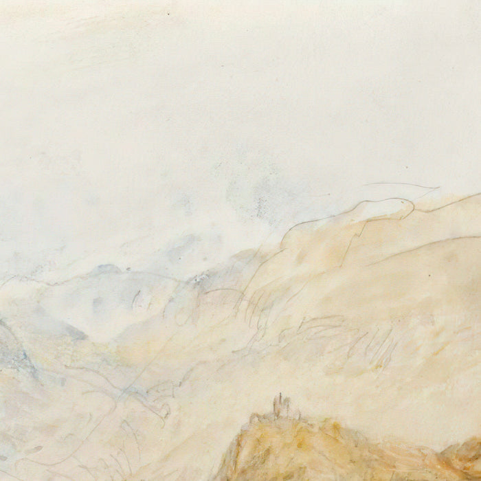 The Domleschg Valley, Looking North to the Gorge at Rothenbrünnen by Turner, 1840