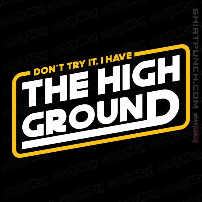 Shirts Magnets / 3"x3" / Black The High Ground