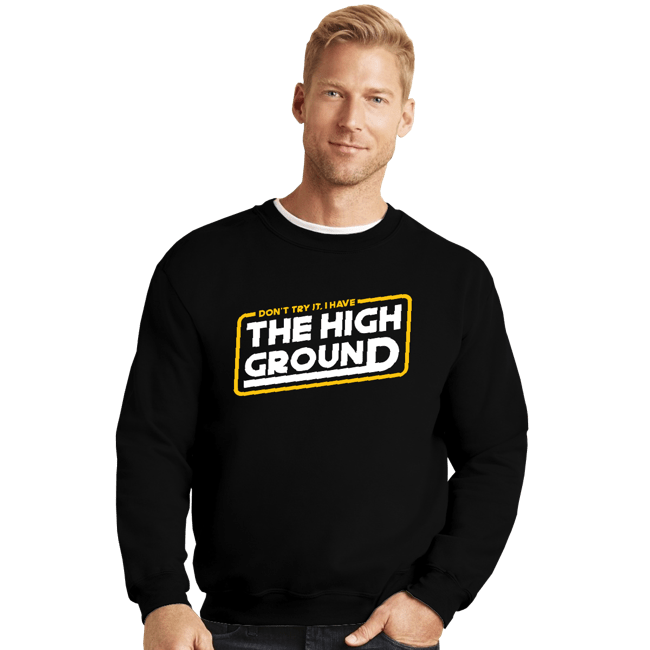 Crewneck Sweater, Unisex / Small / Black