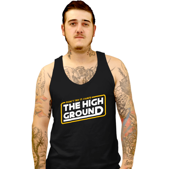 Tank Top, Unisex / Small / Black