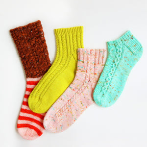 The Sock Project: Colorful, Cool Socks to Knit and Show Off by Summer Lee