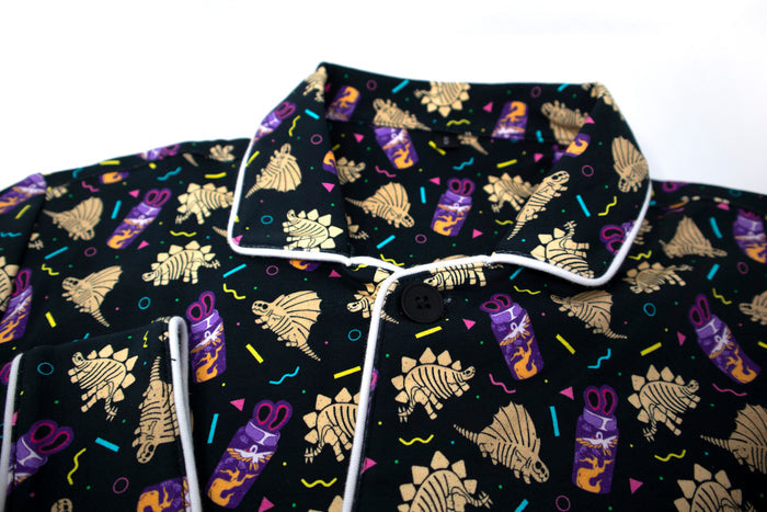 The Ten Minute Power Hour - Dinos and Cups Pajama Shirt