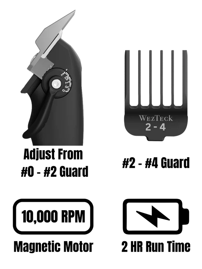 The WezTeck Hair Clipper - Palms Fashion Inc.