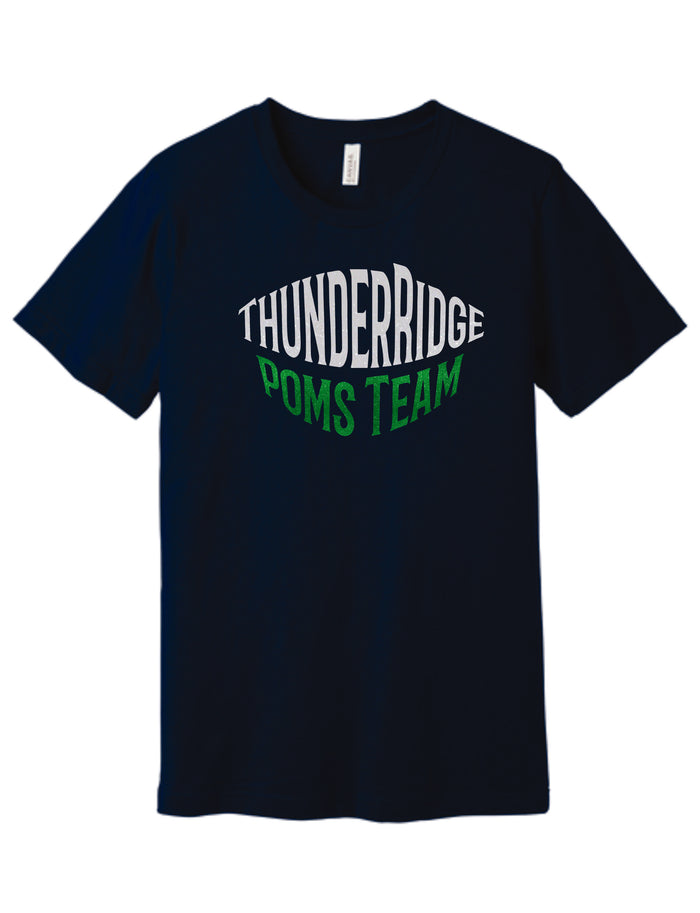 Thunder Ridge Bella Canvas Tee- WORDS Design