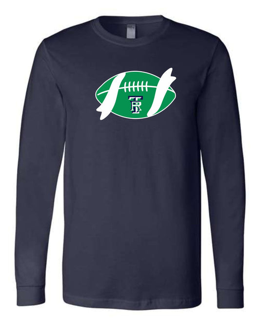 Thunder Ridge Flag Football Long Sleeve Tee- Youth, Ladies, Unisex sizes- 5 Designs