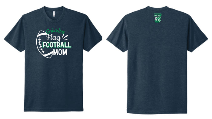 Thunder Ridge Flag Football Next Level Tee- MOM Design