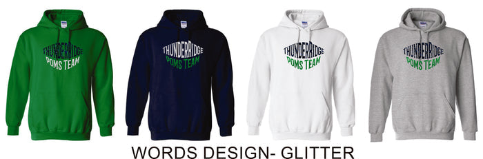 Thunder Ridge Poms Basic Hoodie- 4 Colors