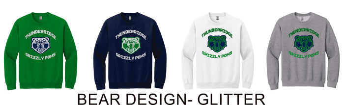 Thunder Ridge Poms Crewneck Sweatshirt - 4 Designs